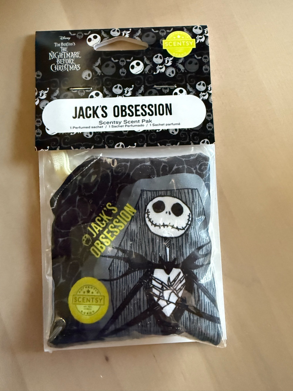Scentsy Jack Skellington & Halloween town Scent Pak NIB